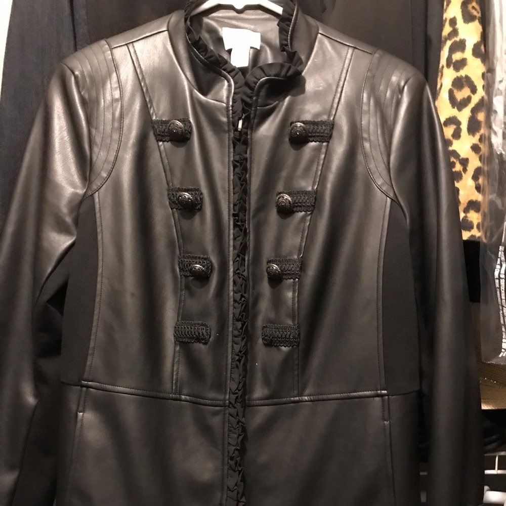 Chico’s faux leather like new